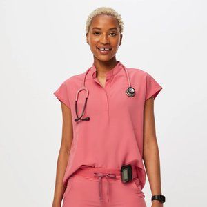 Figs Desert Rose Rafaela Top and Zamora Pants